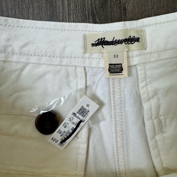 Madewell Denim Wrap Mini Vintage Canvas Trendy Skort US Women's 32 Plus New - Picture 6 of 8